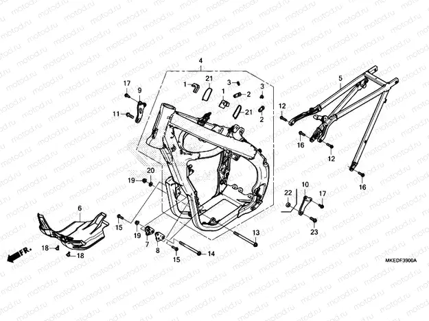 F-39 FRAME BODY