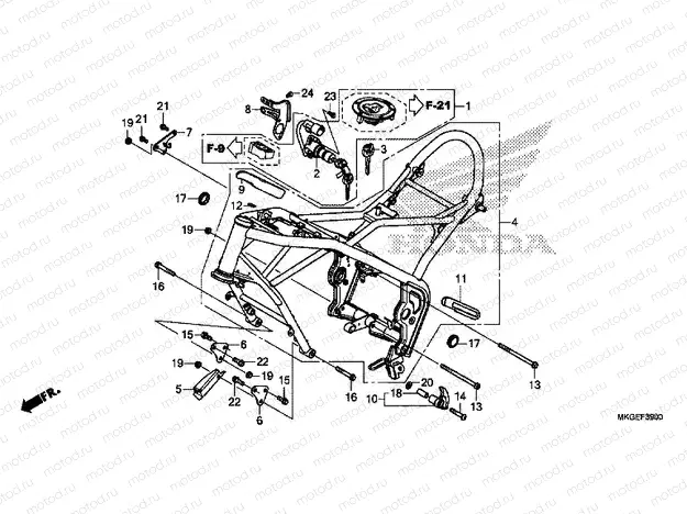 F-39 FRAME BODY