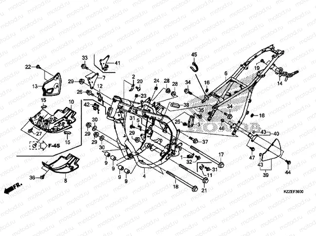 F-39 FRAME BODY