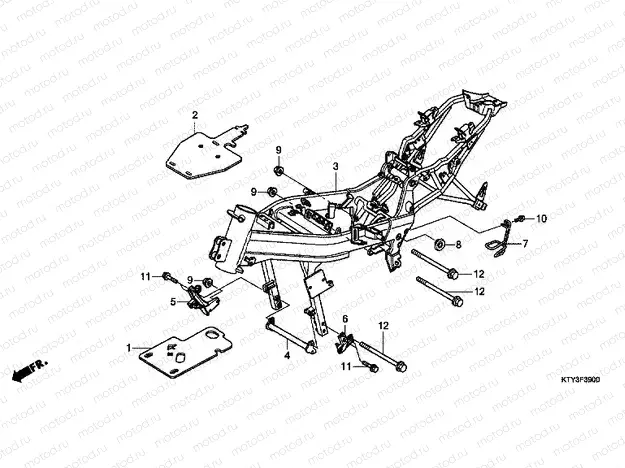F-39 FRAME HOUSING