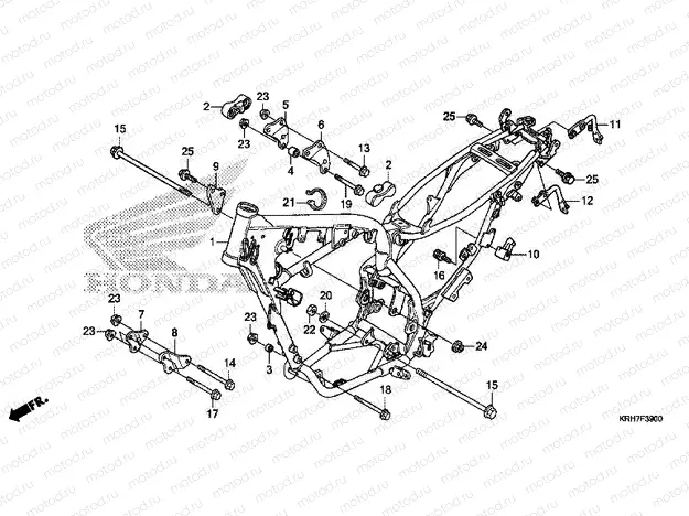 F-39 FRAME HOUSING
