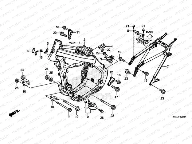 F-39 FRAME HOUSING