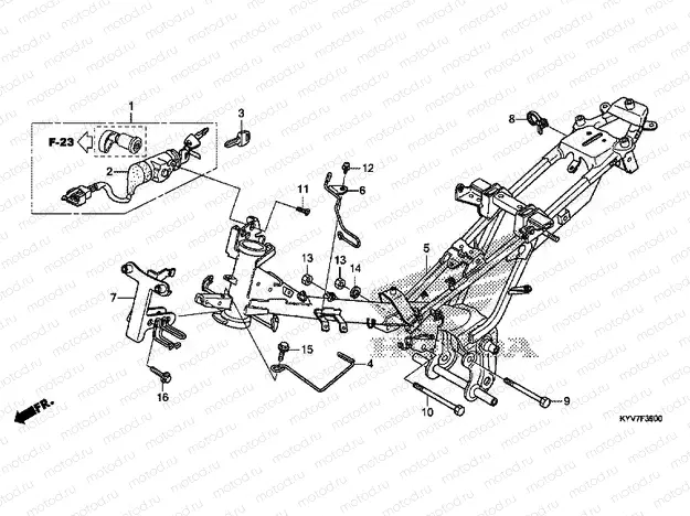 F-39 FRAME HOUSING