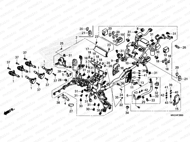 F-39 WIRE HARNESS