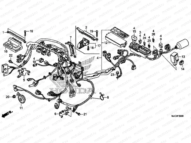 F-39 WIRE HARNESS