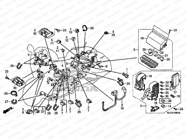 F-39 WIRING HARNESS