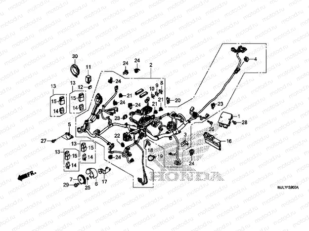 F-39 WIRING HARNESS