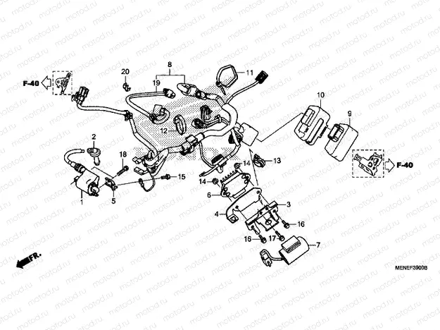 F-39 WIRING HARNESS