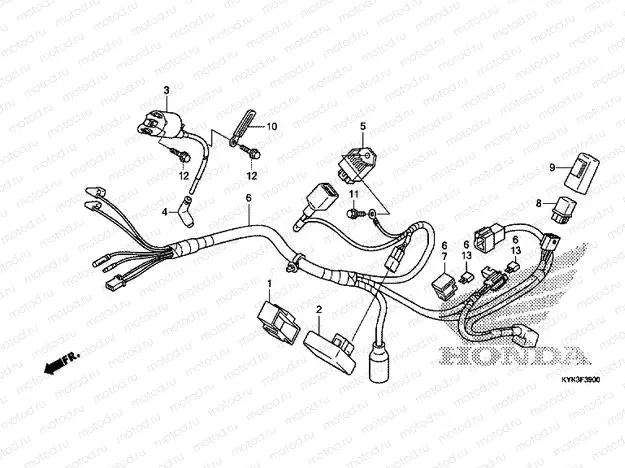 F-39 WIRING HARNESS