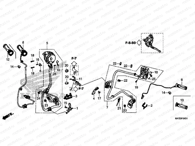 F-4-1 SWITCH & CABLE (DCT)