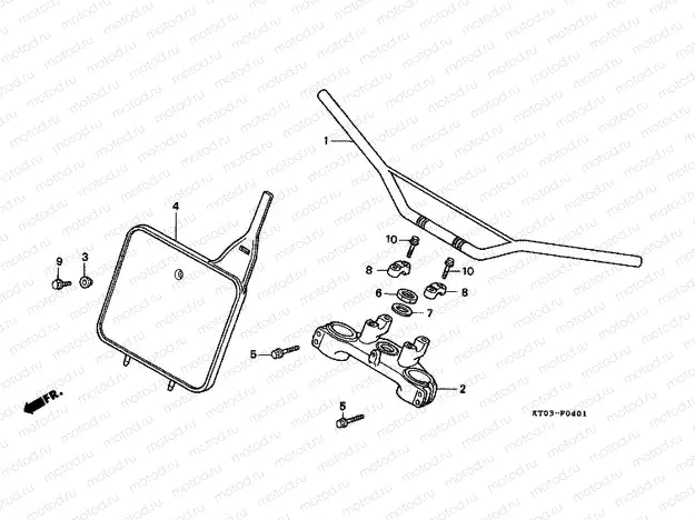 F-4-1 TIE ROD TUBE / UPPER BRIDGE (2)