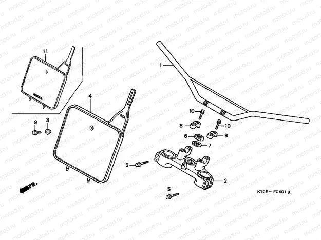 F-4-1 TIE ROD TUBE / UPPER BRIDGE (2)