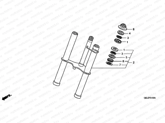 F-4 FRONT FORK