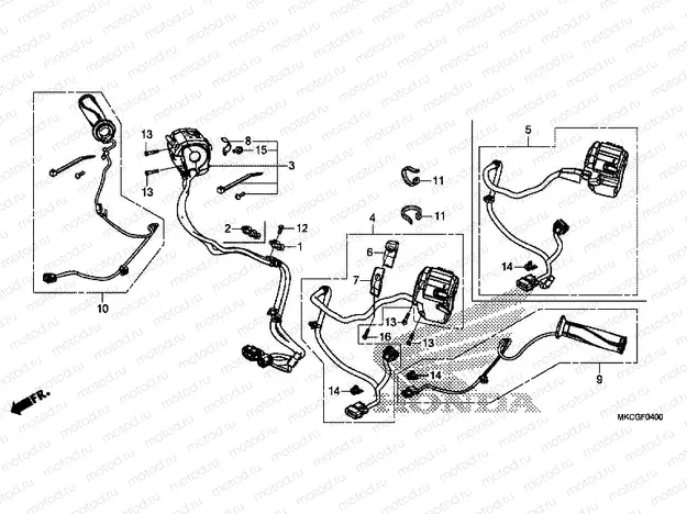 F-4 HANDLE SWITCH