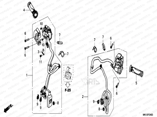 F-4 HANDLE SWITCH & GRIP
