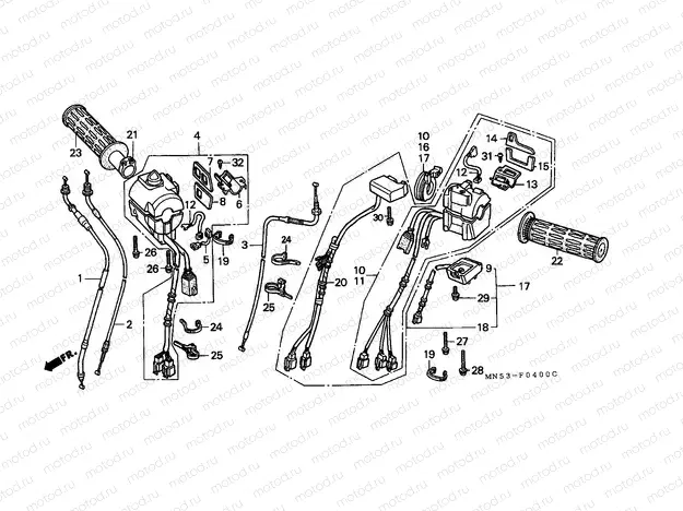 F-4 SWITCH / CABLE
