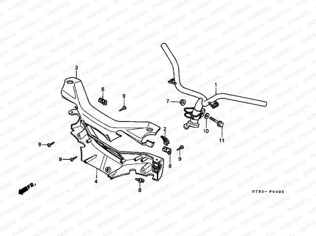 F-4 TIE ROD TUBE / HANDLE COVER