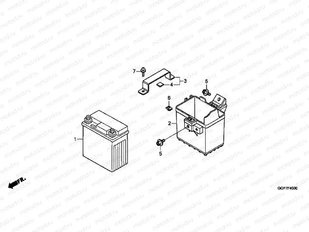 F-40 BATTERY (NSC50 / MPD / WH)