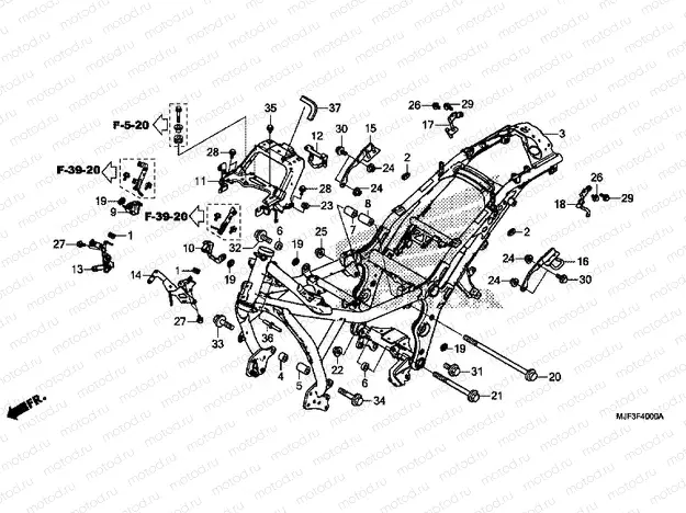 F-40 FRAME HOUSING