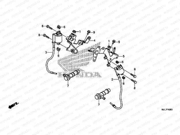 F-40 IGNITION COIL