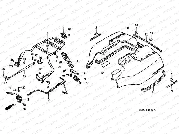 F-40 LUGGAGE COVER