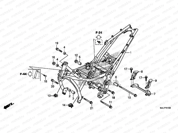 F-41 FRAME HOUSING