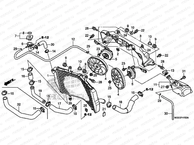 F-41 RADIATOR