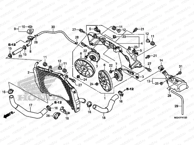F-41 RADIATOR