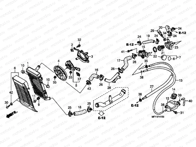 F-41 RADIATOR
