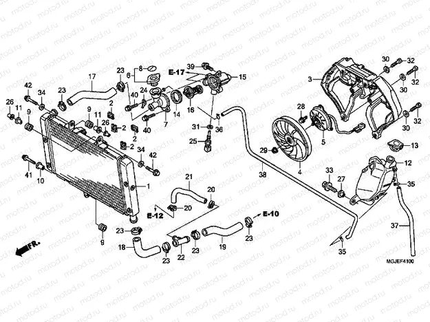 F-41 RADIATOR