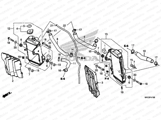 F-41 RADIATOR