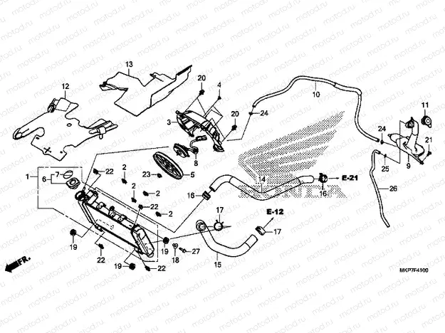 F-41 RADIATOR
