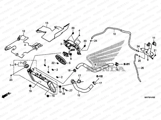 F-41 RADIATOR