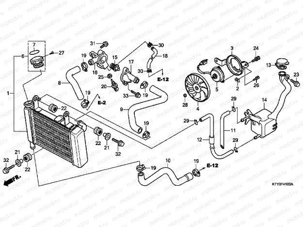 F-41 RADIATOR