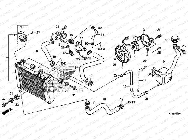 F-41 RADIATOR