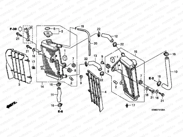F-41 RADIATOR
