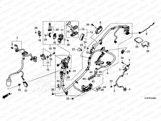 F-41 WIRE HARNESS