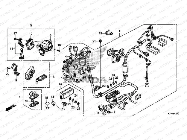 F-41 WIRE HARNESS