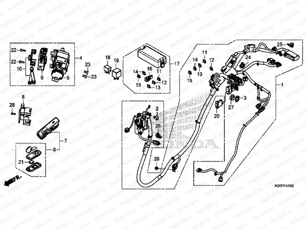F-41 WIRE HARNESS