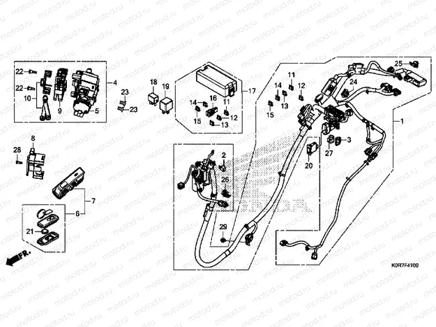 F-41 WIRE HARNESS