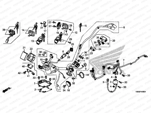 F-41 WIRING HARNESS