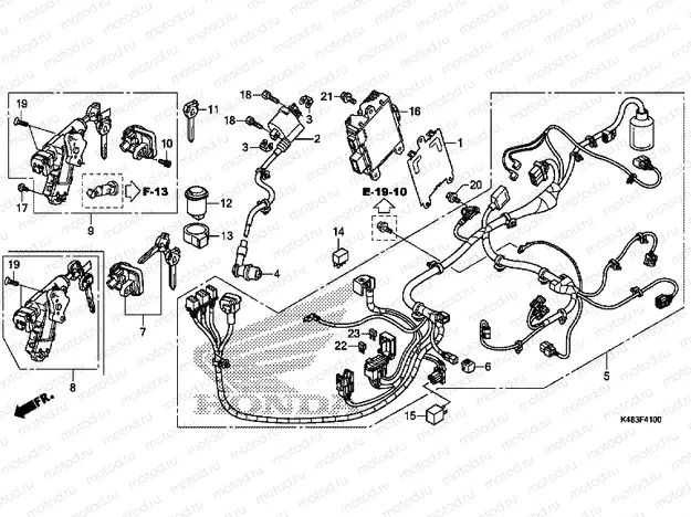 F-41 WIRING HARNESS