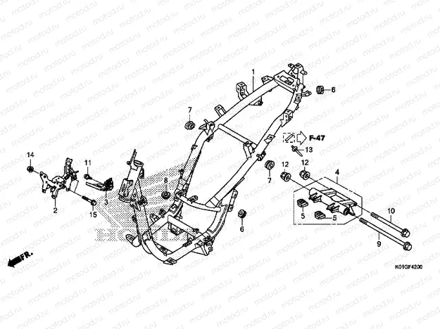 F-42 FRAME BODY