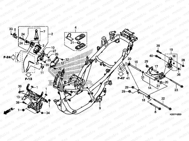 F-42 FRAME BODY