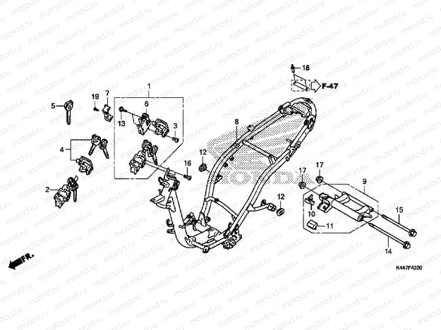 F-42 FRAME BODY
