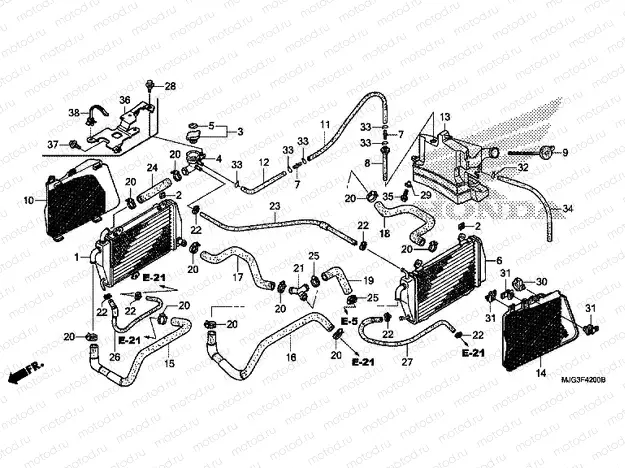 F-42 RADIATOR