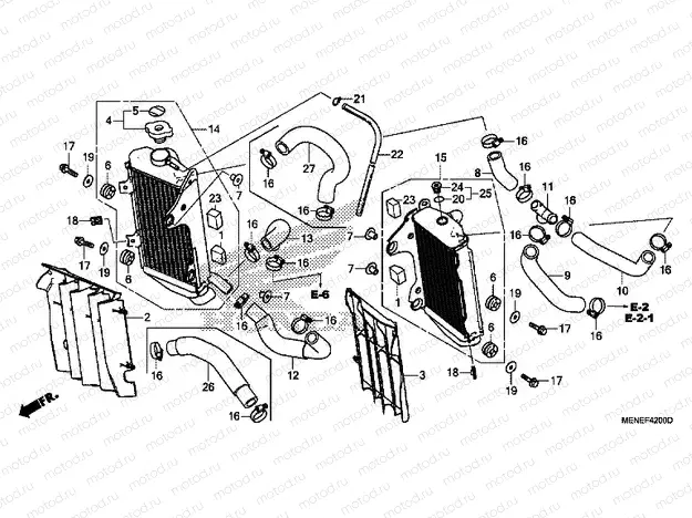 F-42 RADIATOR