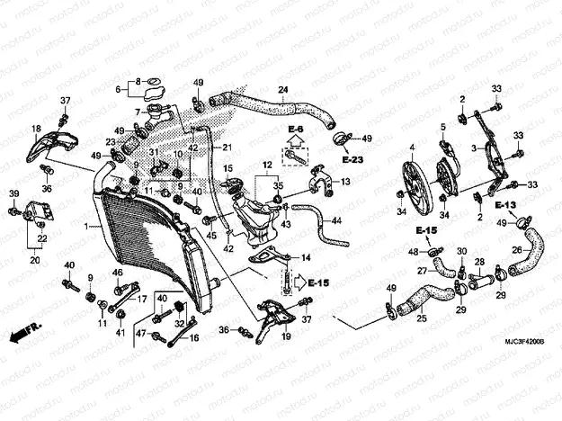 F-42 RADIATOR