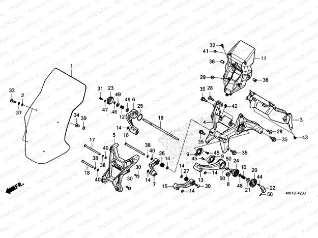 F-42 WINDSCREEN