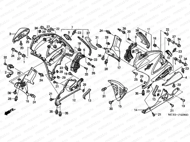 F-43 LOWER ENGINE